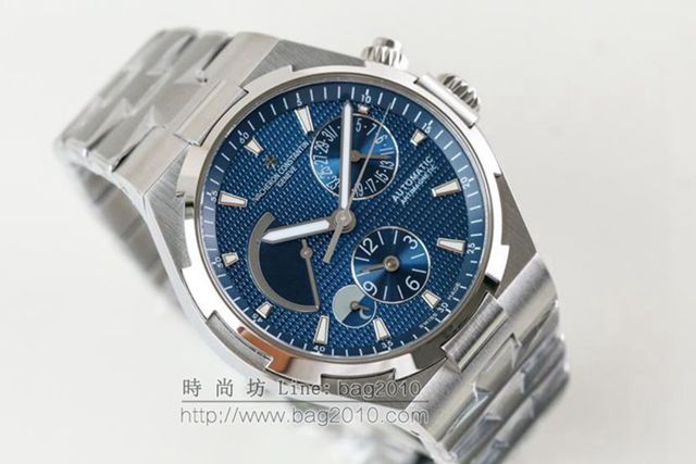 vacheron Constantin手錶 TWA江詩丹頓 縱橫四海多功能腕表 江詩丹頓高端男表  hds1082